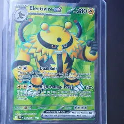 Pokemon Electivire EX 212/182 Sv10: Destined Rivals Ultra Rare Holo 280 HP - Image 1