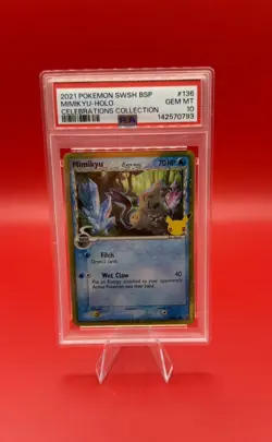 Minimkyu Celebrations Collection PSA 10 2021 Delta Species Pokemon - Image 1