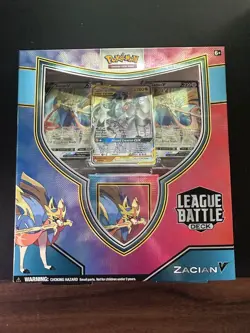 Pokemon TCG League Battle Deck Zacian V New Factory Sealed - Image 1