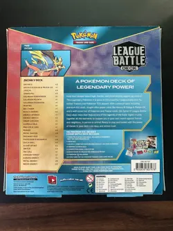Pokemon TCG League Battle Deck Zacian V New Factory Sealed - Image 2
