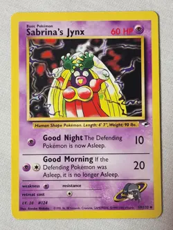 NM Sabrina's Jynx - Non-Holo #59 Gym Heroes Pokemon TCG - Image 1