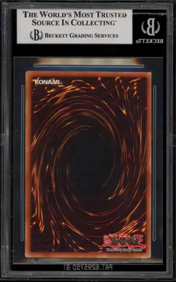 Yu-Gi-Oh! Blue-Eyes Toon Dragon Magic Ruler Unlimited Secret Rare MRL-000 BGS 8 - Image 2
