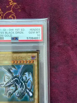 Red-Eyes Black Dragon PSA 10 MAGO-EN003 Gold Rare YuGiOh - Image 3