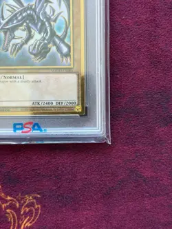 Red-Eyes Black Dragon PSA 10 MAGO-EN003 Gold Rare YuGiOh - Image 5