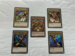 Yu-Gi-Oh Exodia the Forbidden One Full 5 Card Set YGLD Ultra Rare – LP - Image 1