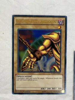 Yu-Gi-Oh Exodia the Forbidden One Full 5 Card Set YGLD Ultra Rare – LP - Image 3