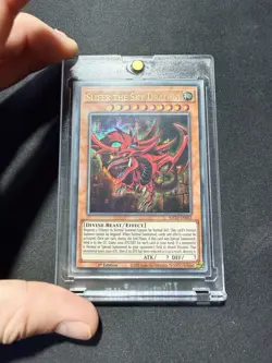Yu-Gi-Oh! Ultra Pharoah Rare Slifer the Sky Dragon KICO-EN063 1st Edition - Image 1