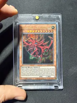 Yu-Gi-Oh! Ultra Pharoah Rare Slifer the Sky Dragon KICO-EN063 1st Edition - Image 2