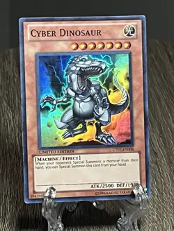 Cyber Dinosaur – CT07-EN008 – Limited Edition – Secret Rare – Yu-Gi-Oh! - Image 3
