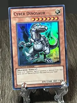 Cyber Dinosaur – CT07-EN008 – Limited Edition – Secret Rare – Yu-Gi-Oh! - Image 5