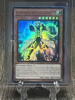 Cyberse White Hat – YS18-EN004 – Unlimited – Rare – Yu-Gi-Oh! - Image 1