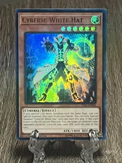 Cyberse White Hat – YS18-EN004 – Unlimited – Rare – Yu-Gi-Oh! - Image 3