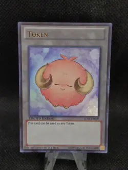 Lamb Token (Pink) (LC04-EN009) Limited Edition - Ultra Rare - Light Play - Image 1