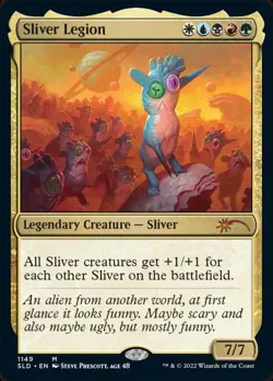MTG English Sliver Legion (1149) NM Foil Secret Lair - Image 1