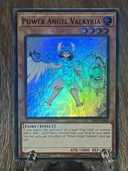 Power Angel Valkyria – SR05-EN003 – Unlimited – Super Rare – Yu-Gi-Oh! - Image 3