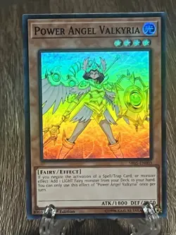 Power Angel Valkyria – SR05-EN003 – Unlimited – Super Rare – Yu-Gi-Oh! - Image 4