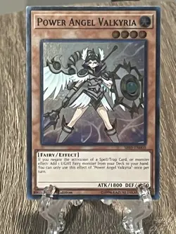 Power Angel Valkyria – SR05-EN003 – Unlimited – Super Rare – Yu-Gi-Oh! - Image 5