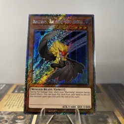 Blackwing - Kalut the Moon Shadow Platinum Secret Rare RA03-EN217 Yugioh TCG NM - Image 1