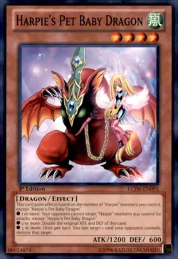 Legendary Collection 4: Joey's World #LCJW-EN093 Harpie's Pet Baby Dragon - Image 1