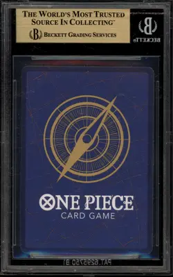 One Piece CCG Benn.Beckman Emperors In the New World Alt Art OP09-009 BGS 10 - Image 2