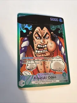 Kouzuki Oden OP01-031 Alt Art Leader One Piece Romance Dawn - Image 1