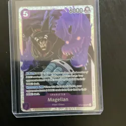 Magellan OP02-085 Character One Piece 6000 Power 5 Cost SR Foil Paramount War - Image 1