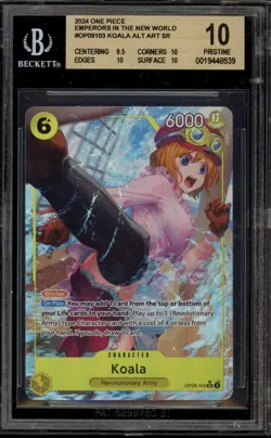 One Piece CCG Koala Emperors In the New World OP09-103 BGS 10 Pristine - Image 1