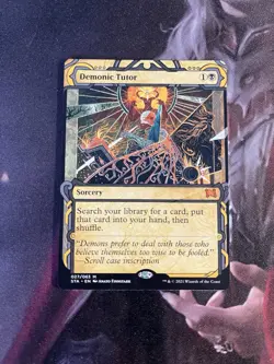 MtG Demonic Tutor - NM - Strixhaven Mystical Archive - Image 1