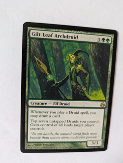 Gilt-Leaf Archdruid Morniningide MTG NM Free shipping with tracking - Image 1