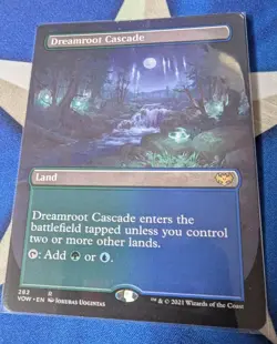 Dreamroot Cascade Borderless NonFoil MTG VOW Crimson Vow - Image 1
