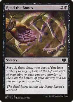2x Read the Bones Commander 2014 MP MTG - Image 1