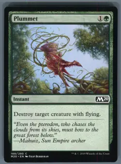 Magic the Gathering MTG Core Set 2020 Plummet #188 Buy 2 Get 1 - Image 1