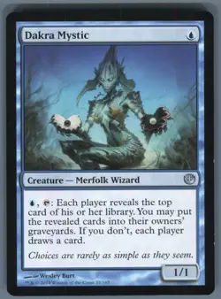 Magic the Gathering MTG Journey Into Nyx Dakra Mystic #35 Buy 2 Get 1 - Image 1