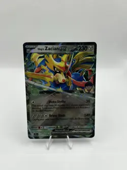 2025 Pokemon JTG Journey Together Hop’s Zacian EX Holo 111/159 - Image 1