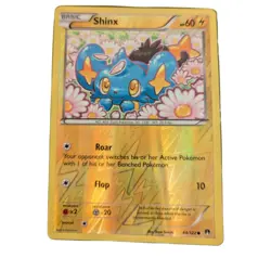 Pokemon TCG Shinx Card 44/122 Reverse Holo Common 2016 NM - Image 1