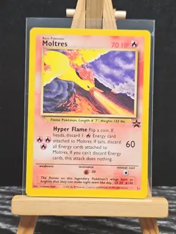 1999 Pokemon Wizards of the Coast Exclusive Black Star Promos Moltres #21 - Image 1
