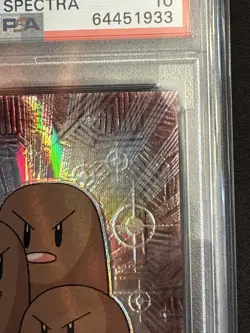 Dugtrio Spectra 2000 Pokemon Topps Chrome Series 1 T.V. #51💎PSA 10 Gem Mint💎 - Image 5