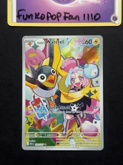 Ionos Wattrel 231/217 Ascended Heroes Full Art Illustration Rare Pokemon Card - Image 1