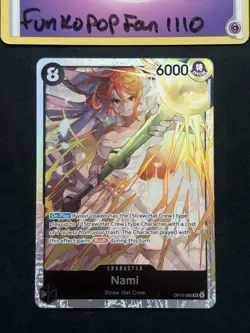 Nami OP15-086 SR Adventure on Kami's Island Holi One Piece Card English - Image 1