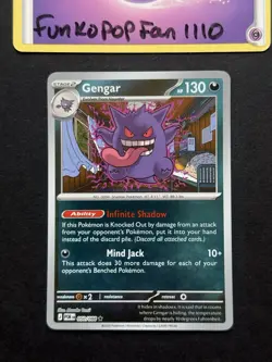 Gengar 050/088 Perfect Order Rare Reverse Holo Pokemon Card - Image 1