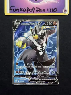 Rapid Strike Urshifu V 152/163 Full Art Holo Ultra Rare Pokemon Card - Image 1