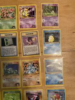 Pokemon Card Lot (53) Vintage 1st Ed. Only- Misty’s Tears, Erika’s Ivysaur, More - Image 4
