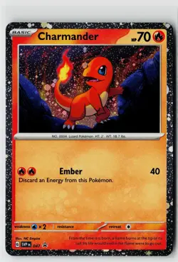 Pokemon SV: Scarlet & Violet Promo Cards #047 Charmander - Image 1