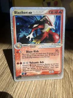 🔥 Pokemon 2004 Blaziken Ex 89/95 Team Magma Vs Team Aqua Holo Rare Card 🔥 - Image 1