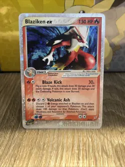 🔥 Pokemon 2004 Blaziken Ex 89/95 Team Magma Vs Team Aqua Holo Rare Card 🔥 - Image 2