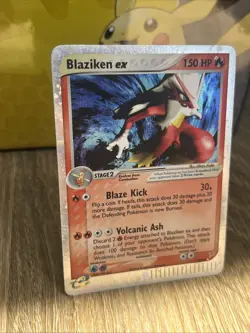 🔥 Pokemon 2004 Blaziken Ex 89/95 Team Magma Vs Team Aqua Holo Rare Card 🔥 - Image 3