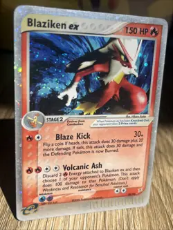 🔥 Pokemon 2004 Blaziken Ex 89/95 Team Magma Vs Team Aqua Holo Rare Card 🔥 - Image 4
