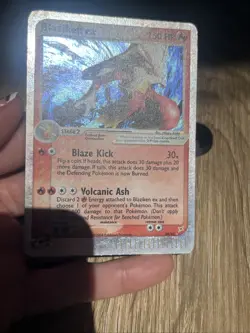 🔥 Pokemon 2004 Blaziken Ex 89/95 Team Magma Vs Team Aqua Holo Rare Card 🔥 - Image 5