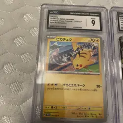 Pokemon Lot Of 5 Cgc Graded Pikachu Cards - Image 2