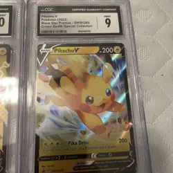 Pokemon Lot Of 5 Cgc Graded Pikachu Cards - Image 4